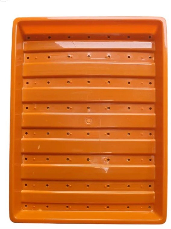 Orange Hydroponic Fodder Tray by Shivraj Agro Tech